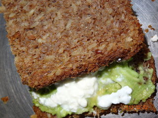 Thumbnail for Rye Bread Avocado(guacamole) sandwich