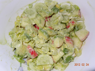 Thumbnail for avocado(guacamole) vege/fruit salad