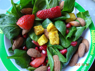 Thumbnail for Spinach, Strawberry, Almond Salad