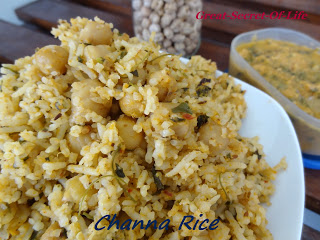 Thumbnail for Kondaikadalai (Channa, Chick peas) Rice – Chana rice – Chana Fried rice – Healthy one pot meal