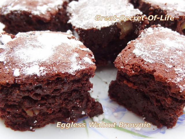 Thumbnail for Eggless Walnut Brownie – Brownie Recipes