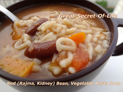 Thumbnail for Kidney Bean Vegetable Pasta Soup