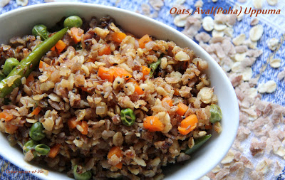 Thumbnail for Oats Poha Uppuma – Oats Poha Upma