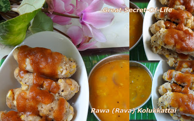 Thumbnail for Rawa Kolukattai (kozhukattai) – GANESH CHATURTHI RECIPES | VINAYAKA CHAVITHI RECIPES