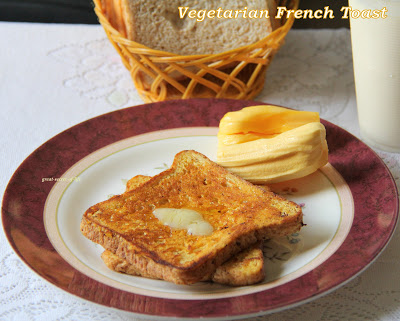 Thumbnail for Vegetarian French Toast (with custard powder) – Sweeter Version