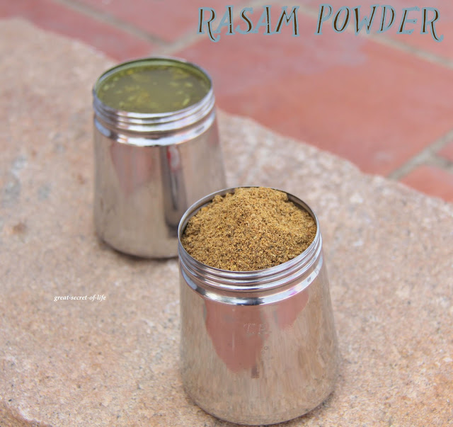 Thumbnail for Rasam Podi | Rasam Powder | Homemade Rasam Powder Recipe By Veena Theagarajan