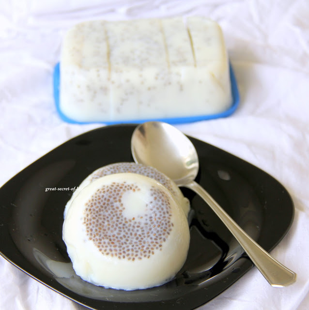 Thumbnail for Agar Agar Milk Pudding with Chia Seeds – A guest post for Sri of love2cook-malaysia