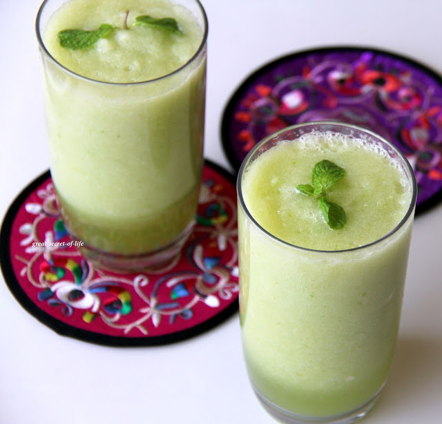 Thumbnail for Honeydew (Honey dew) melon (Thane mulampalam) Cucumber lettuce body detoxing juice