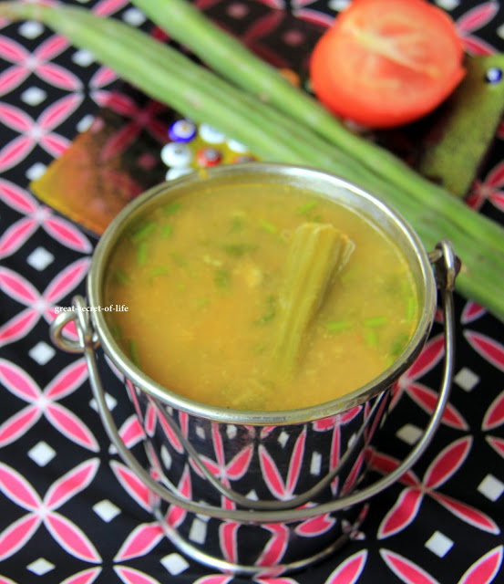 Thumbnail for Drumstick Rasam | Murungakkai Rasam Recipe By Veena Theagarajan