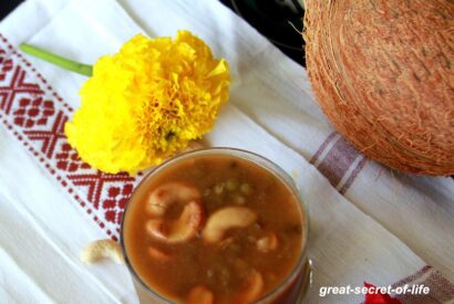 Thumbnail for Karupatti Payasam Recipe – Green gram Palm Jaggery Kheer – Paasipayaru Karupatti Sweet Kanji – Healthy dessert recipe – Pooja recipes – naivedyam recipes