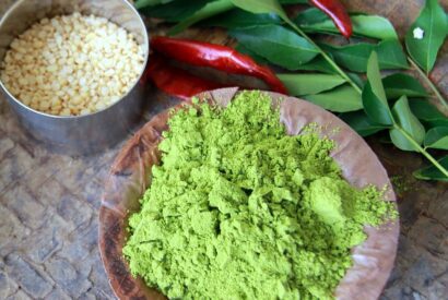 Thumbnail for Curry leaves powder recipe – How to make curry leaf powder step by step recipe – Podi recipes – Powder recipes