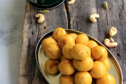 Thumbnail for Besan Ladoo Recipe – Simple Sweet recipes – Diwali Recipes – Pooja Recipes