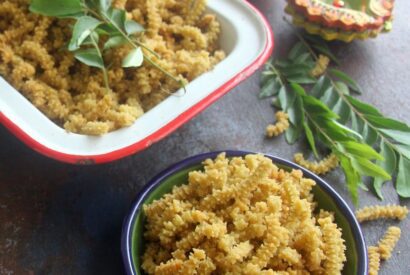 Thumbnail for Curry Leaves Butter Murukku /Chakli by Veena Theagarajan for Diwali Season.