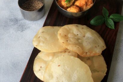 Thumbnail for Rice Poori Recipe – Rice flour Poori Recipe – Breakfast Recipes – Dinner Recipes