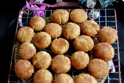 Thumbnail for Eggless snickerdoodles Cookie Recipe – Cinnamon flavoured Cookie Recipe – Kids friendly recipe – Snack recipe