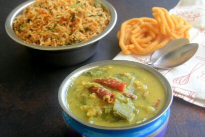 Thumbnail for Avarakkai Kootu recipe – Broad Beans Kootu (gravy) recipe – Side Dish recipe