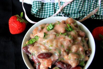 Thumbnail for Mixed bean salad with strawberry salad dressing – Salad recipes – Healthy one pot meal – Diet recipe – Party recipes – Diet recipes