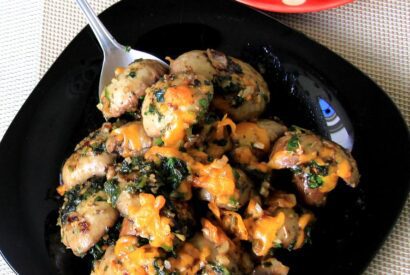 Thumbnail for Roasted Mushroom Recipe – Garlic Roasted Mushroom Recipe – Simple Snack Recipe – Kids friendly recipe – Mushroom Recipes