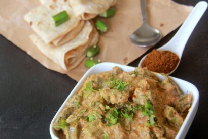 Thumbnail for Achari Okra recipe – Achari Ladies Finger recipe – Side dish recipe