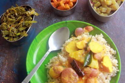 Thumbnail for Palakkottai Mango curry – Chakkakuru Manga Curry –  Jackfruit Seeds Mango Curry – Jackfruit seeds recipe