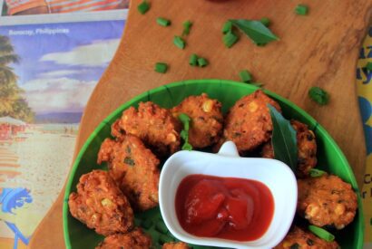 Thumbnail for Corn and Spring Onion Vada