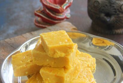 Thumbnail for Carrot Burfi Recipe – Besan Carrot Burfi recipe – Sweets – Indian Sweet Recipes – Burfi Recipe – Diwali Recipe – Deepavali Recipes