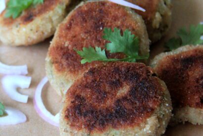 Thumbnail for Mushroom Tikki – Mushroom Cutlet Recipe – Mushroom Recipes – Snack Recipe – Kids friendly recipe