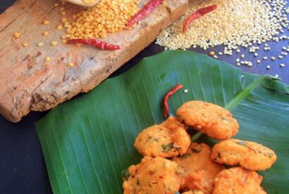 Thumbnail for Uppu Vadai – Dal Vada – Snack recipe – Tea time recipe – Party recipes – Starter recipes