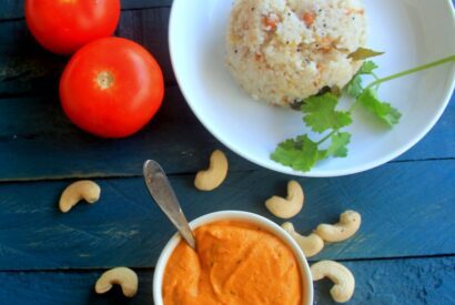 Thumbnail for Tomato and Cashew Chutney – No Onion No Garlic Recipe