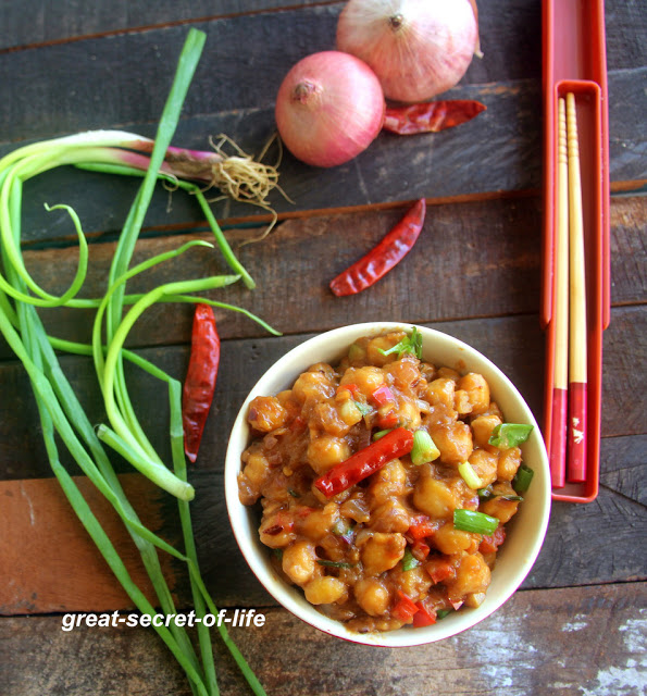 Thumbnail for General Tso’s Chickpeas – Chickpea recipe – Lunch, Dinner recipe – Vegan Side dish