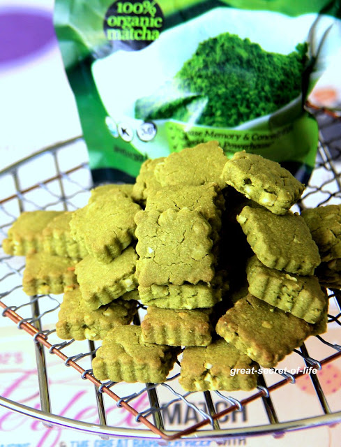 Thumbnail for Matcha Cookies – Matcha almond cookies – Eggless Matcha Cookies Recipe – Cookie Recipe – Baking recipes