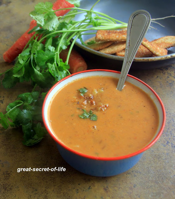 Thumbnail for Carrot Soup – Soup recipes – Healthy recipes – Diet recipes