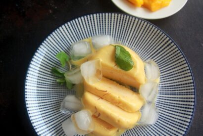 Thumbnail for Homemade Eggless Mango Ice Cream Recipe