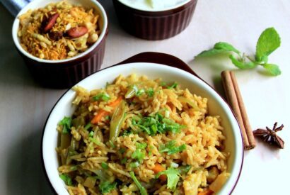 Thumbnail for Tehri Vegetable pulav recipe – Vegetable tahiri Rice recipe – One Pot meal – Rice recipes