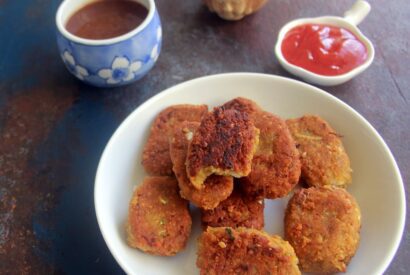 Thumbnail for Red lentil kebab recipe – Masoor dal nuggets recipe – Vegan Kebab recipe – Snack box recipes – starter recipes