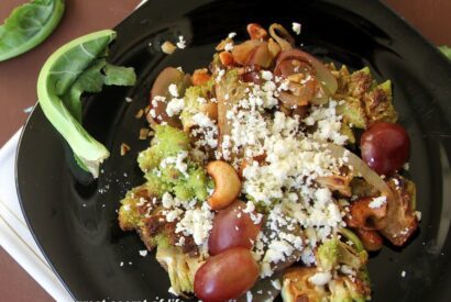 Thumbnail for Roasted Romanesco Cauliflower, Feta cheese salad – Romanesco broccoli, Feta cheese salad – Romanesco recipes