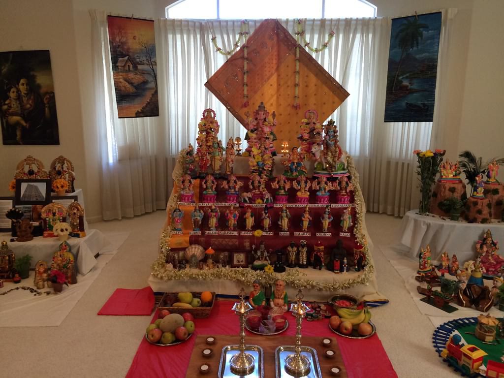 Navarathri Golu Steps Decoration Ideas Shelly Lighting