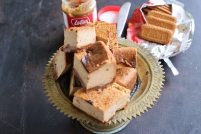 Thumbnail for Biscoff Cheesecake – Eggless Biscoff Cheesecake