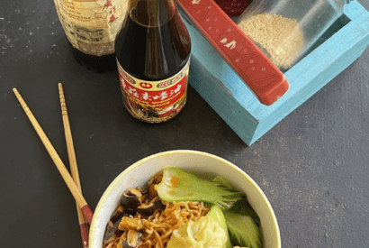 Thumbnail for Singapore style dry wanton noodles