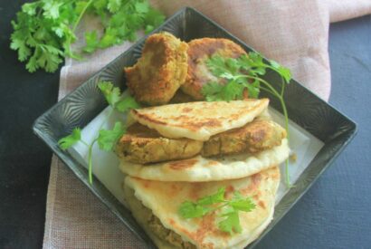 Thumbnail for High Protein Naan Sandwich – Snack, breakfast, dinner recipe