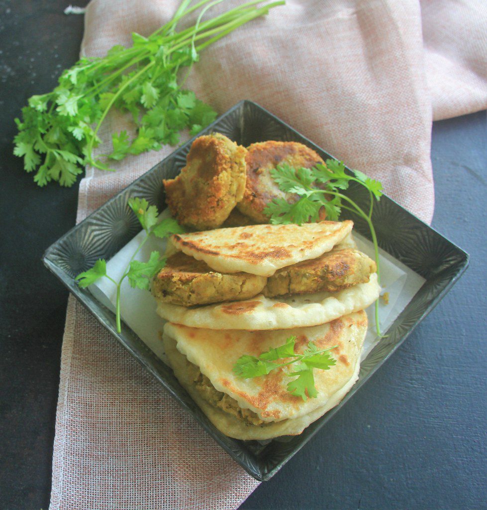 High Protein Naan Sandwich